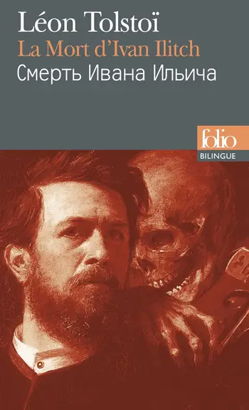 couverture du livre léon tolstoi la mort d'ivan ilitch painture de Arnold Boecklin fiedelnder Tod